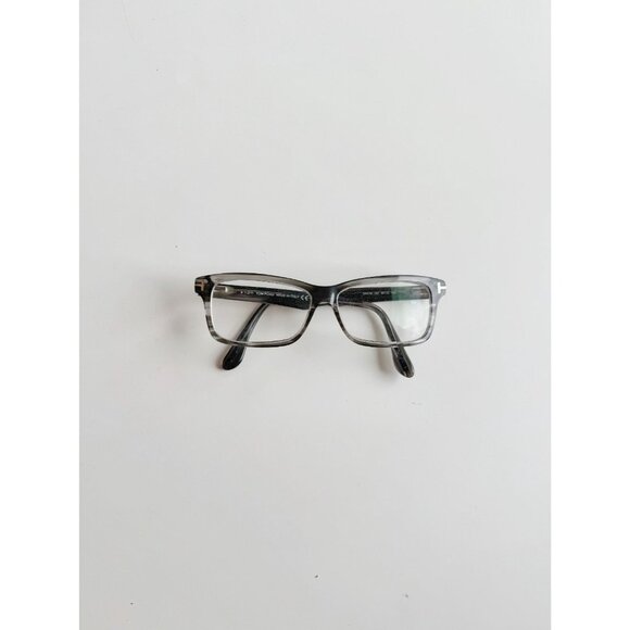TOM FORD TF5146 Grey Acetate Plastic Full Frame Rectangle Eyeglasses Glasses - Picture 1 of 16
